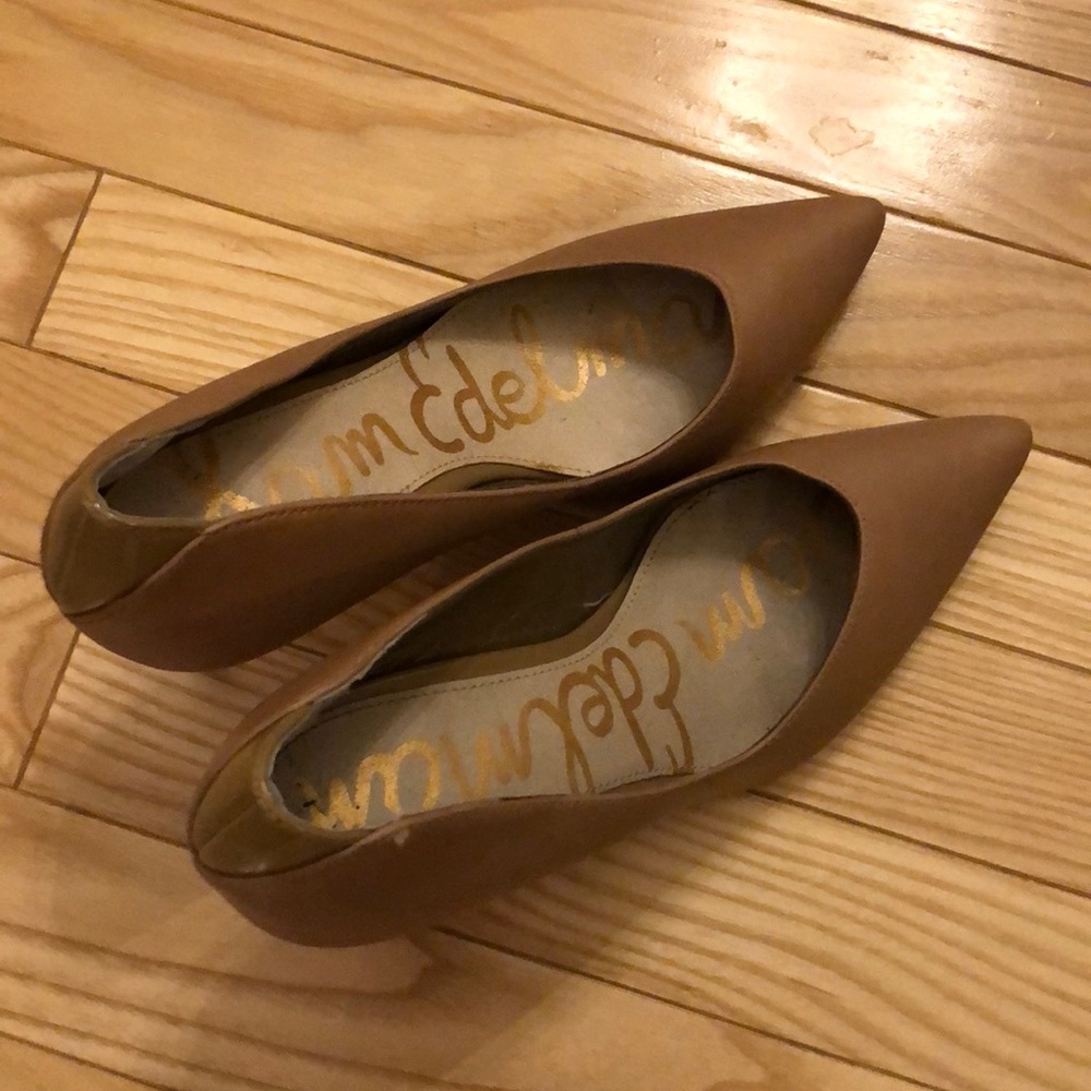 Sam Edelman class high heals. Size 5, nude color